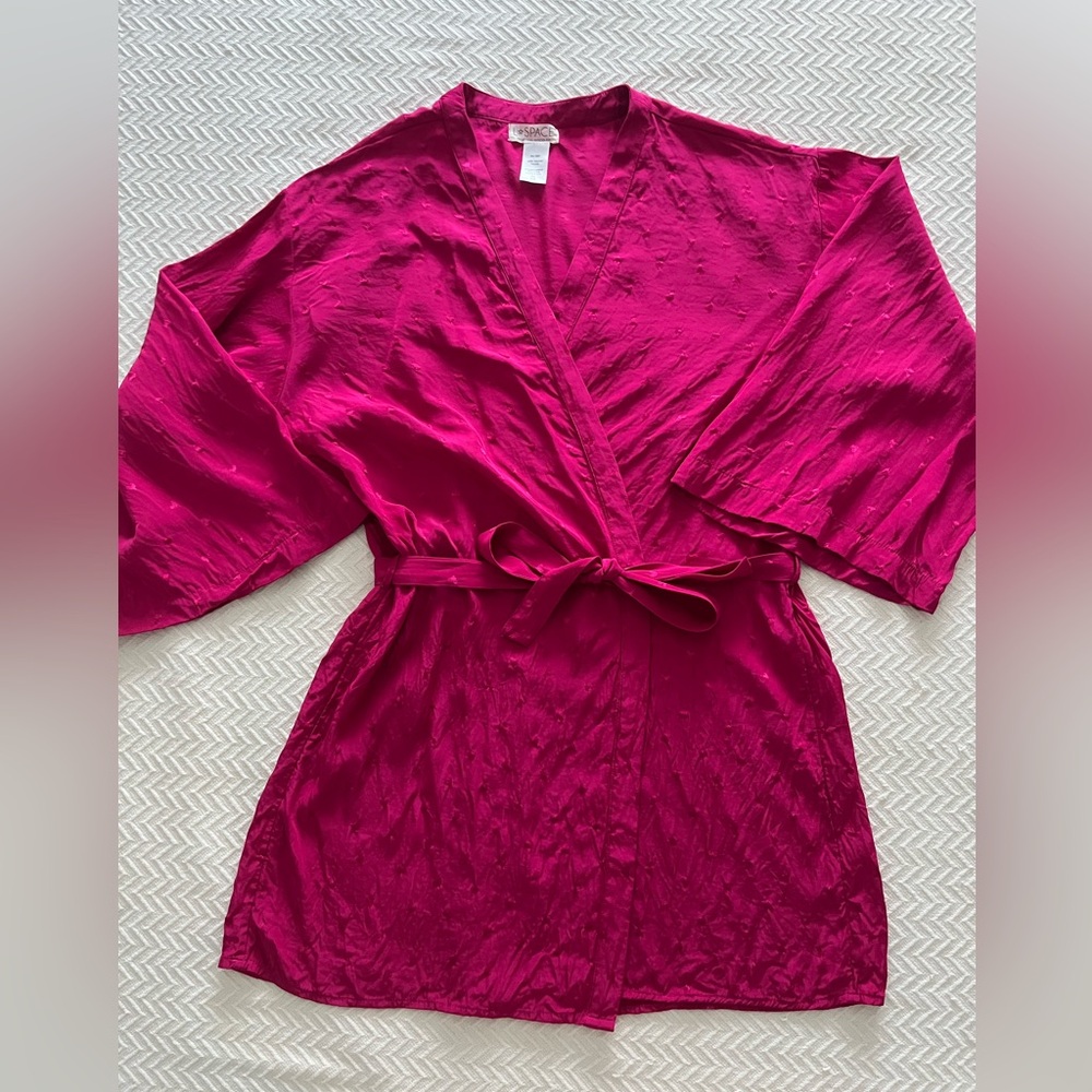 L Space Moonlit Pink Heart Robe